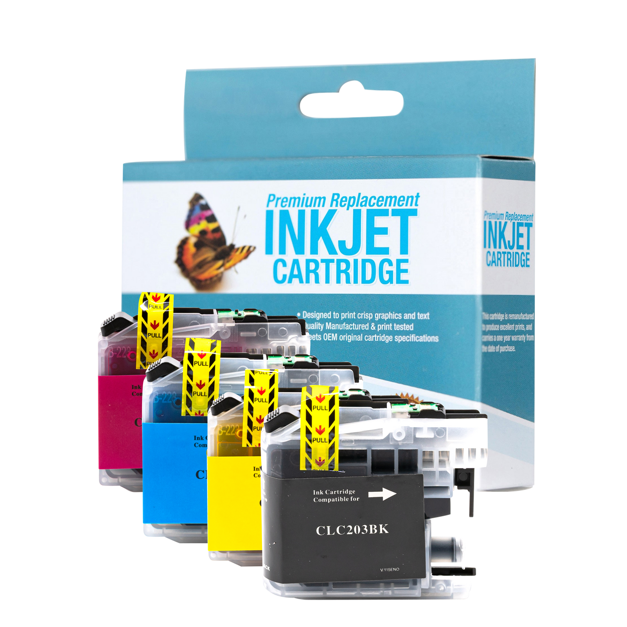 Compatible Brother LC203-LC205 Ink Cartridge (All Colors) by SuppliesOutlet