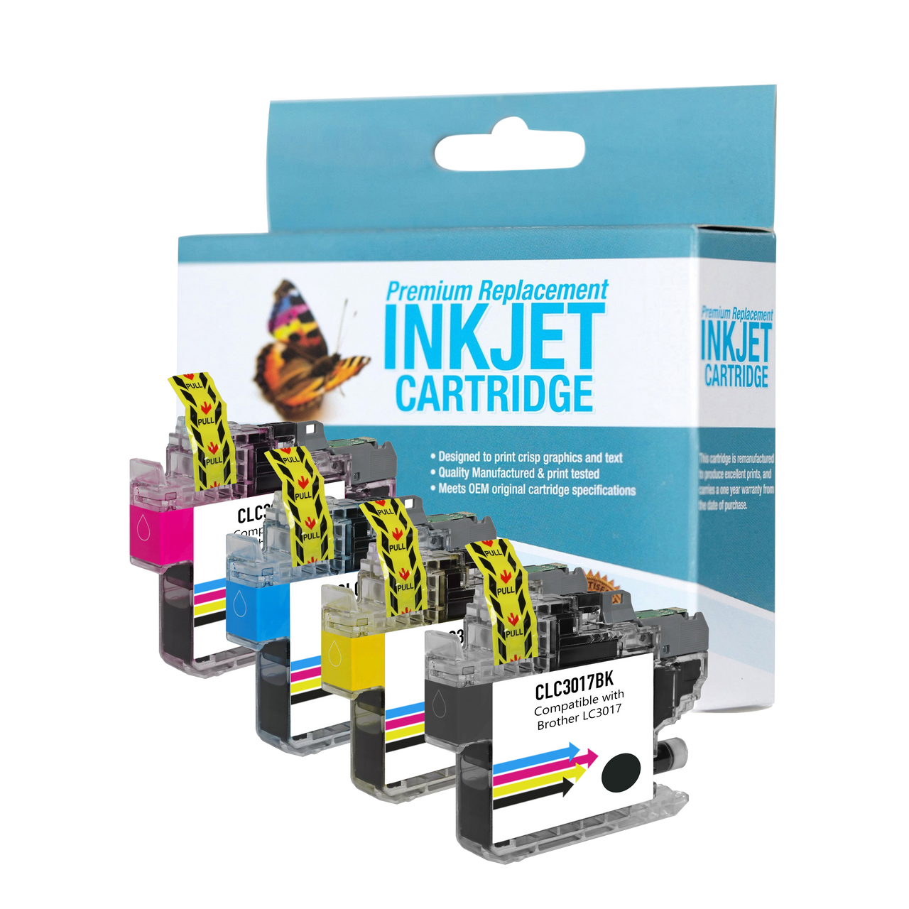 Compatible Brother LC3017 Ink Cartridge (All Colors) by SuppliesOutlet