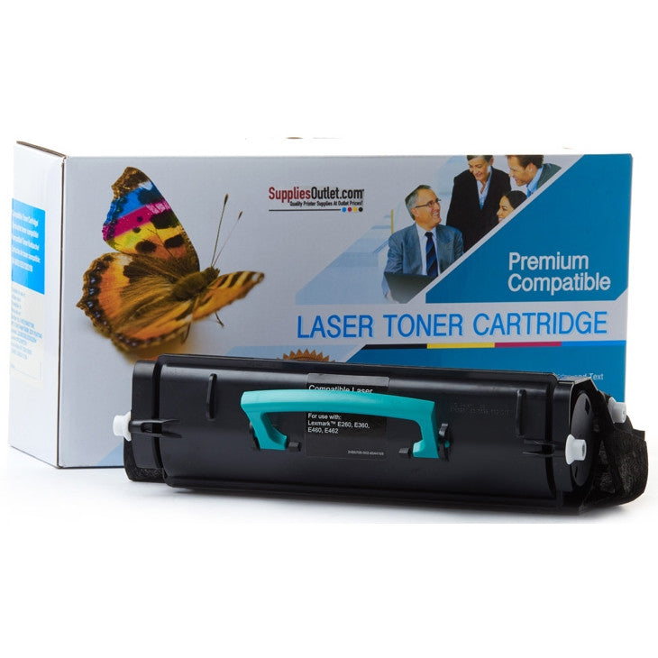 Compatible Lexmark E260DN Toner Cartridge (Black) by SuppliesOutlet