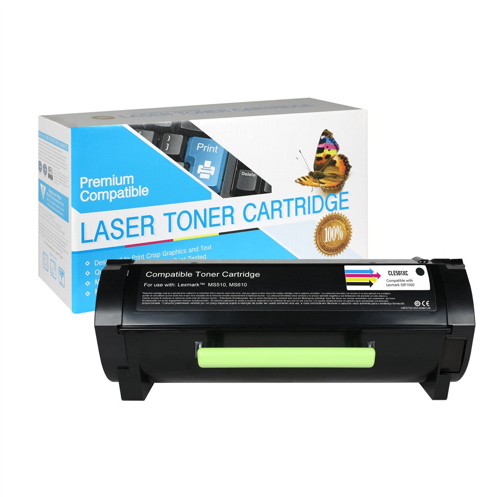 Compatible Lexmark 50F1X00 Toner Cartridge (Black) by SuppliesOutlet