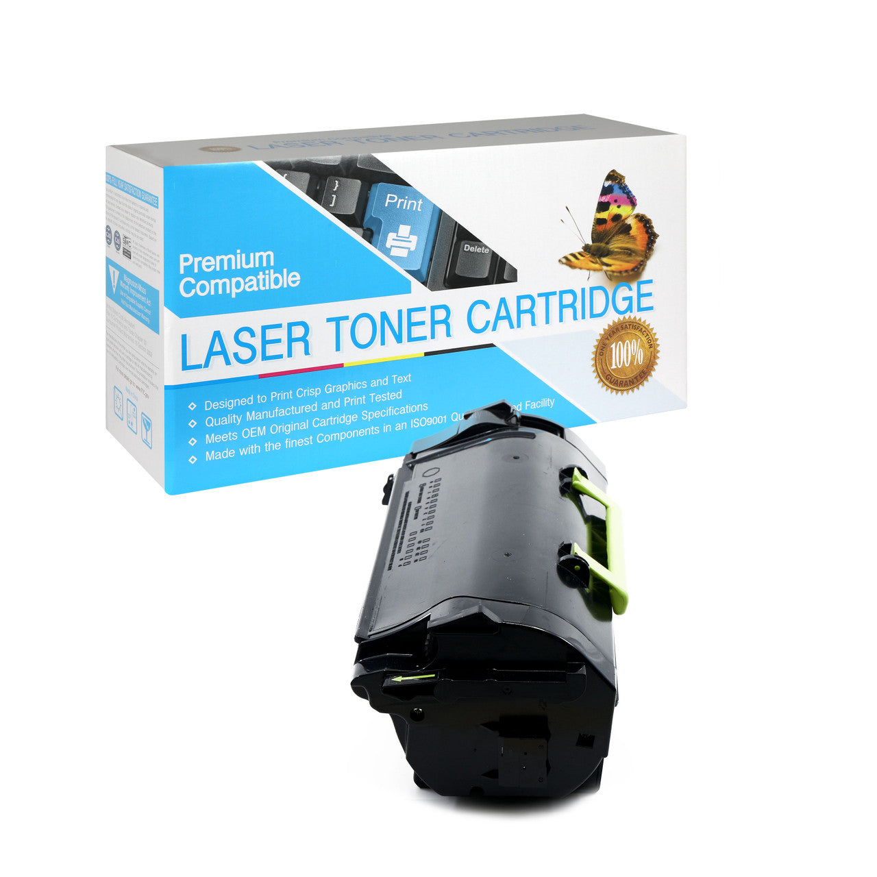 Compatible Lexmark 52D1X00 Toner Cartridge (Black, Extra High Yield) by SuppliesOutlet