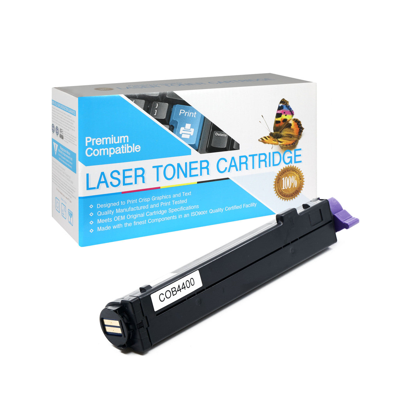 Compatible Okidata 43502301 Toner Cartridge (Black) by SuppliesOutlet