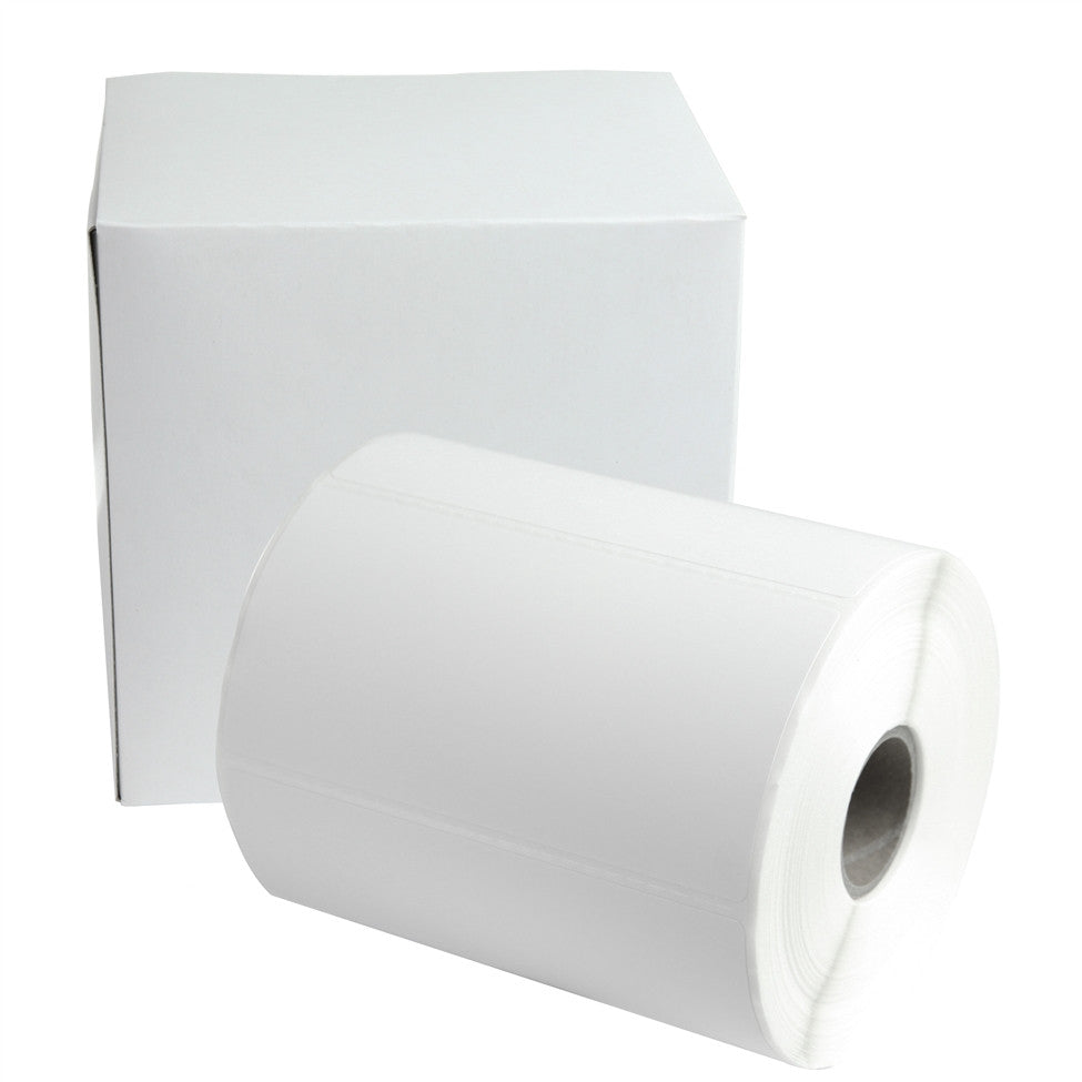 Compatible Zebra 4" X 2" Thermal Labels (1" Core, 735 Labels per Roll)