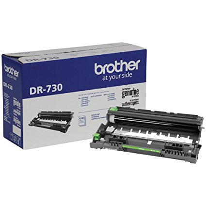 Brother DR730 Black Drum Unit - 12,000 Page Yield
