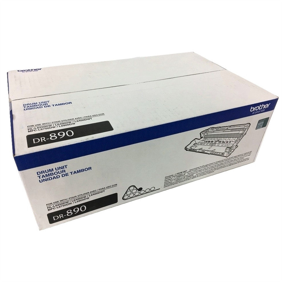 Brother DR890 (Black) Drum Unit - 50,000 Page Yield