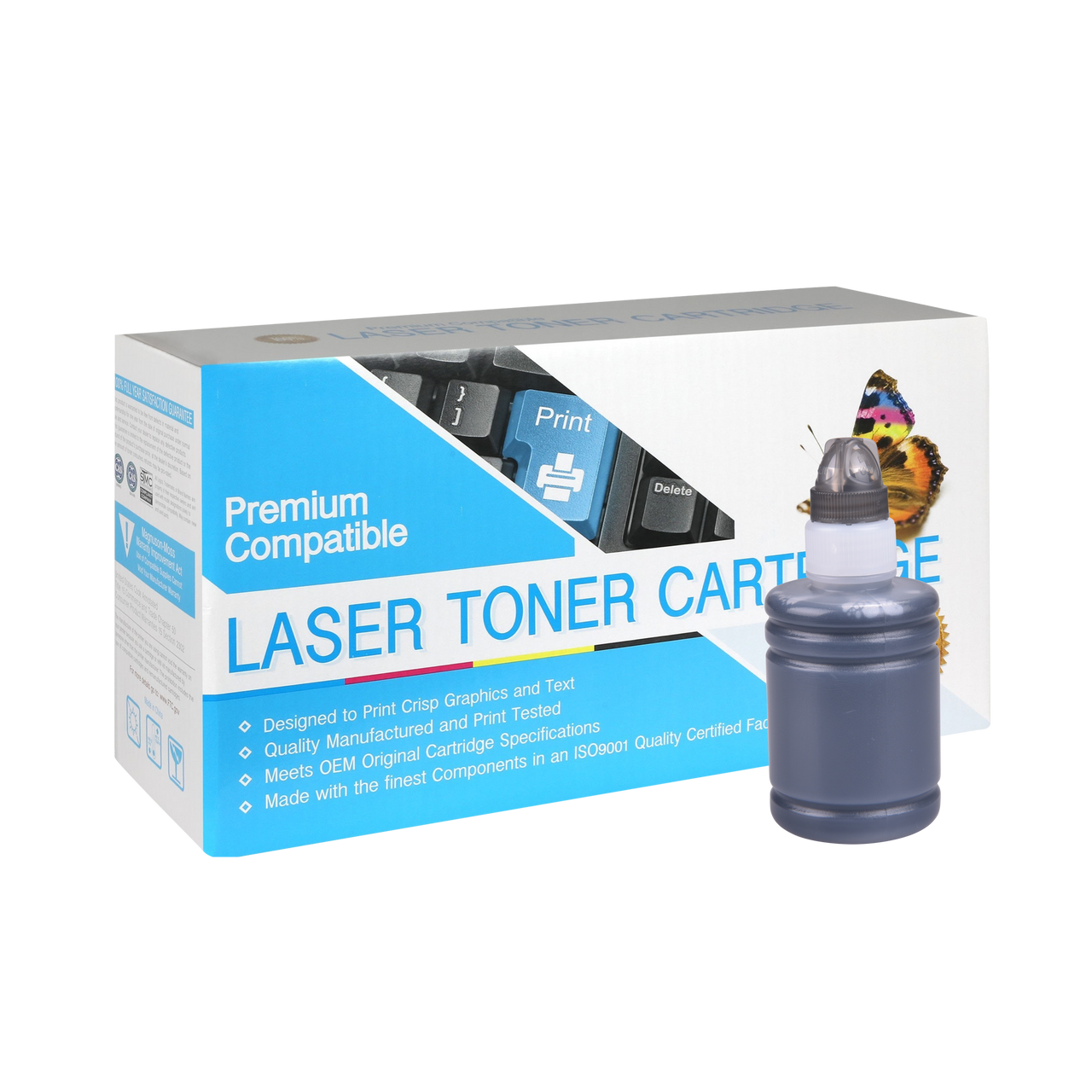 Compatible Epson T532120-S Ink Bottle (Black) by SuppliesOutlet