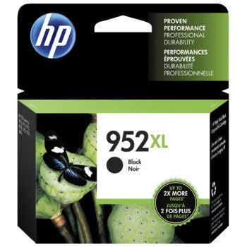HP 952XL (All Colors) High Yield Ink Toner Cartridge - Black 2,000 - Color 1,600 Page Yield