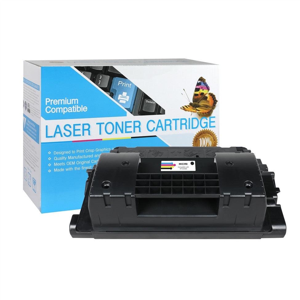 Compatible HP 90X (CE390X) MICR Black Toner Cartridge - 24,000 Page Yield