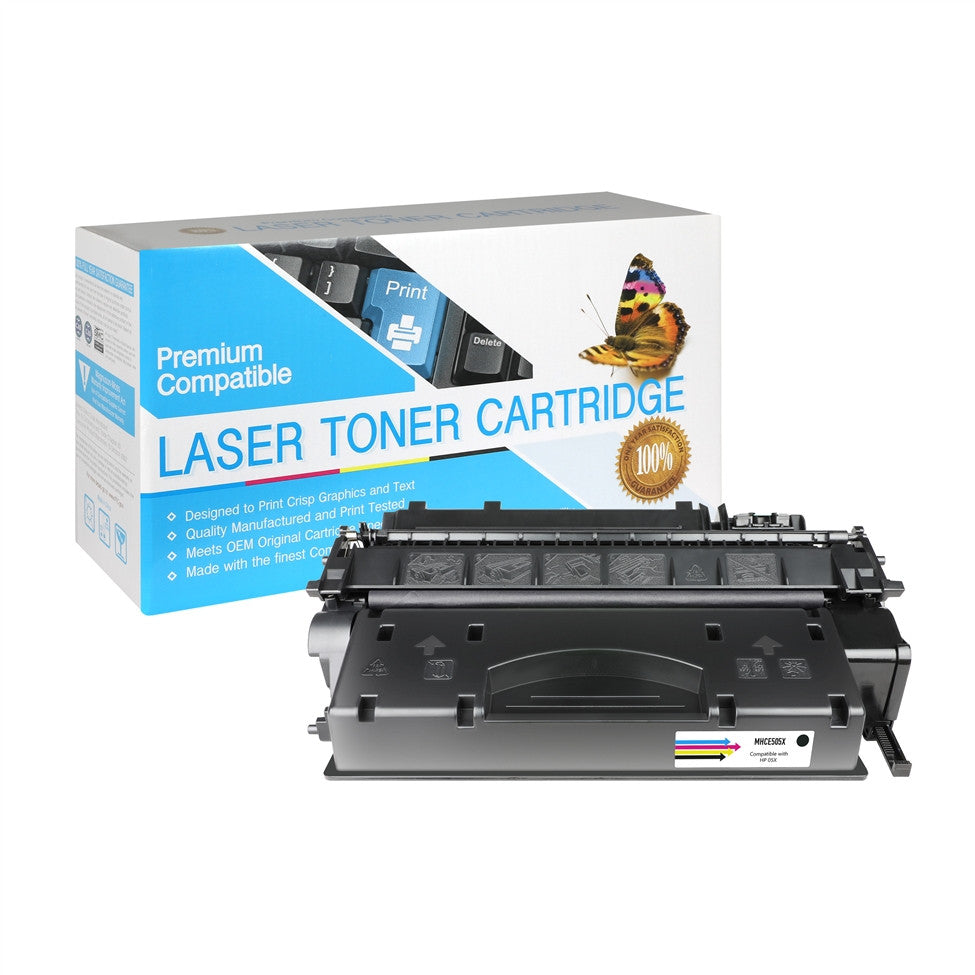 Compatible HP CE505X Toner Cartridge (Black, MICR) by SuppliesOUltet