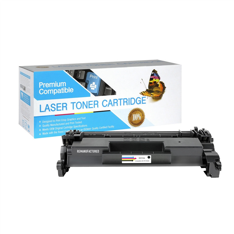 Remanufactured HP 26A (CF226A) MICR Black Toner Cartridge