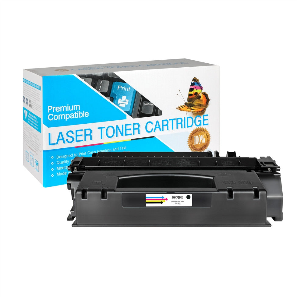 Compatible HP CF280X Toner Cartridge (Black, MICR) by SuppliesOutlet