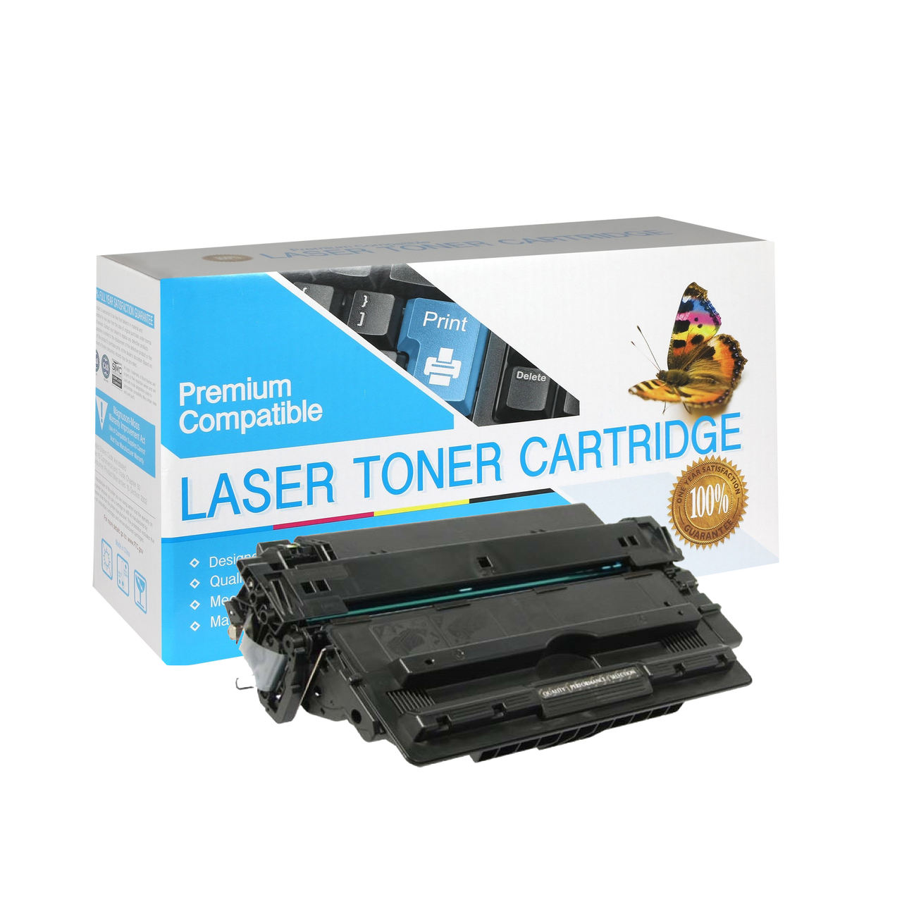 Compatible HP 14X (CF214X) Black High Yield Toner Cartridge - 17,500 Page Yield