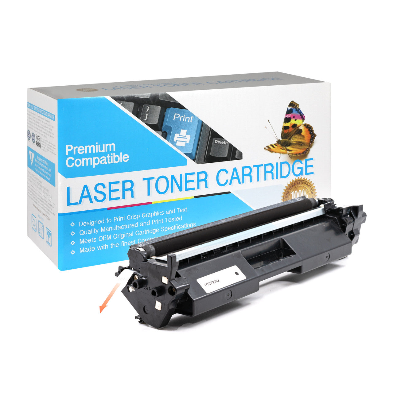 Compatible HP 30X (CF230X) Black Toner Cartridge Jumbo - 5,000 Page Yield