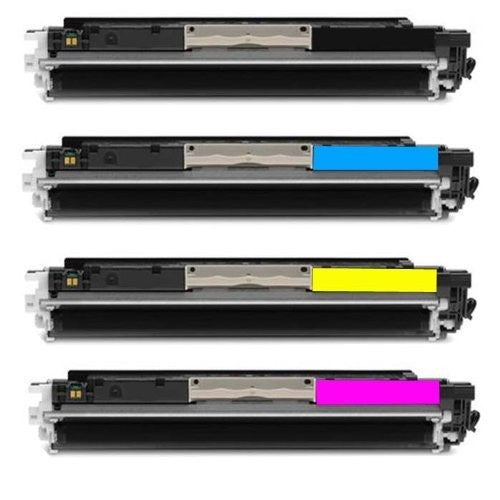 Compatible HP 130A (All Colors) Toner Cartridge - Black 1,300 - Color 1,000 Page Yield