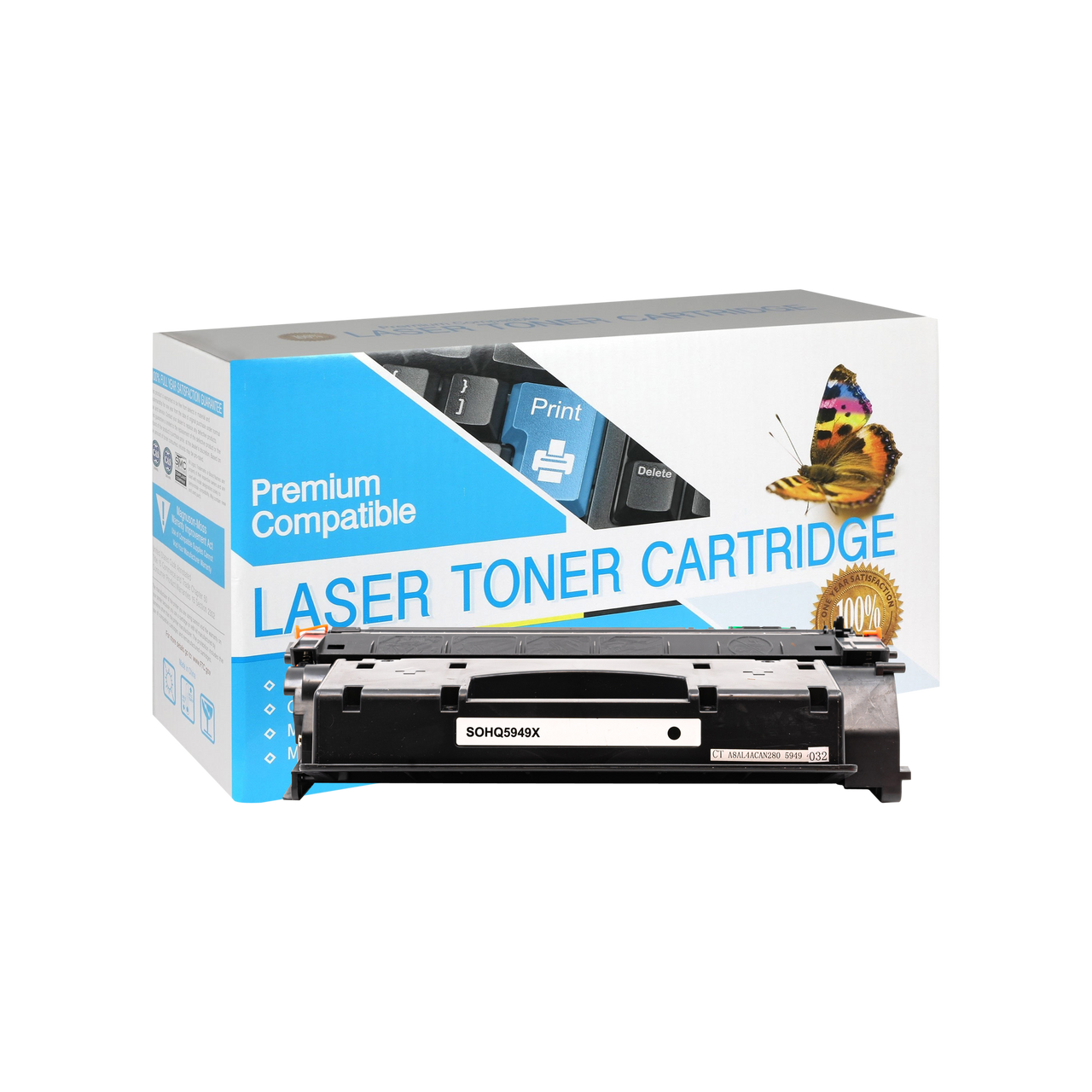 Compatible HP Q5949A Toner Cartridge (Black, Jumbo)