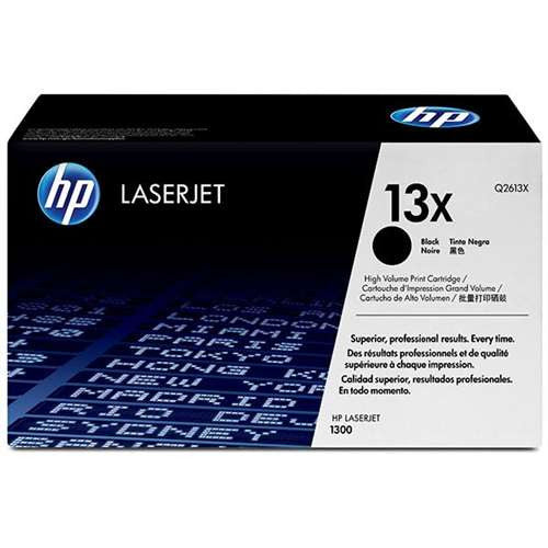 HP Q2613X Toner Cartridge (Black, High Yield)