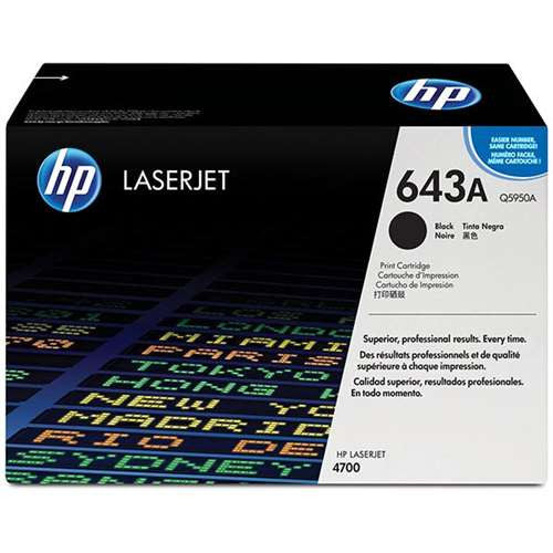 HP 643A Toner Cartridge (All Colors)