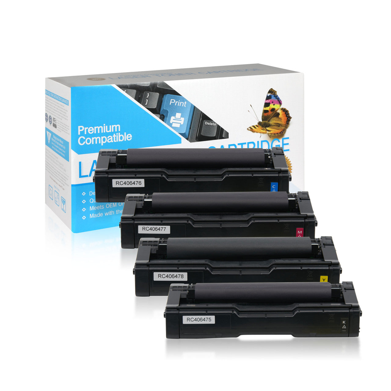 Compatible Ricoh C231 Toner Cartridge (All Colors) by SuppliesOutlet