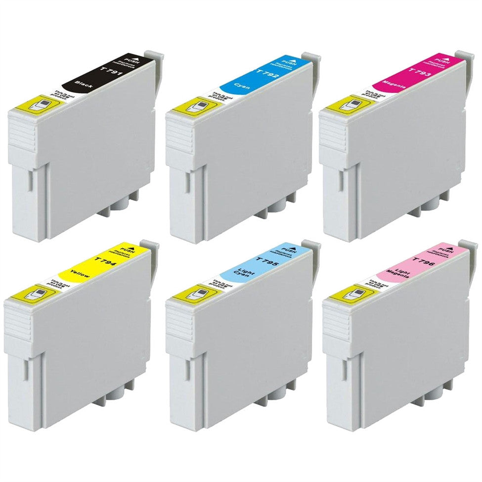 Remanufactured Epson T079 Ink Cartridge (All Colors, High Yield)