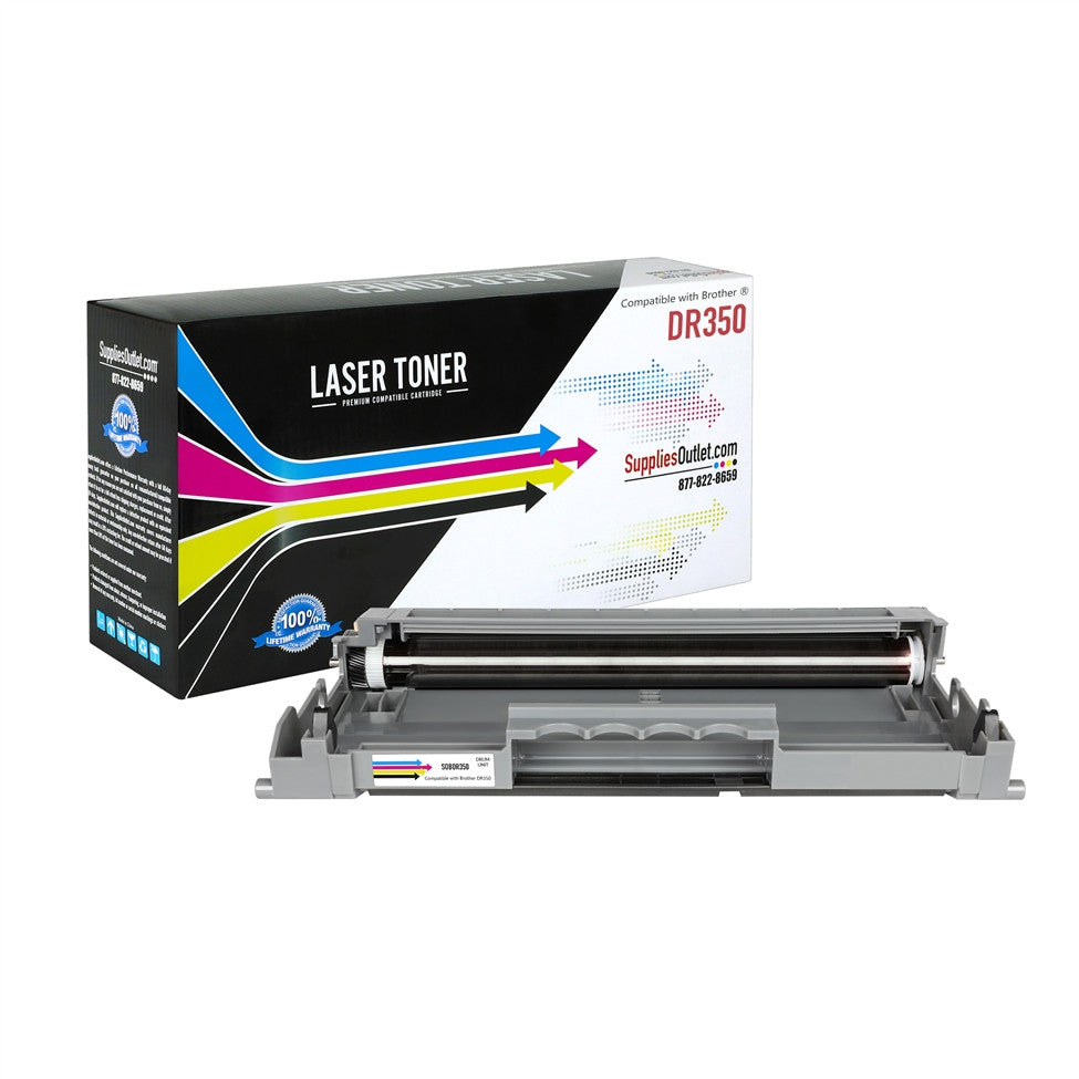 Compatible Brother DR350 Drum Unit (Black) by SuppliesOutlet