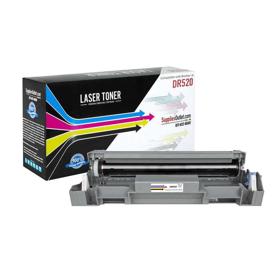 Compatible Brother DR520 (Black) Drum Unit - 25,000 Page Yield