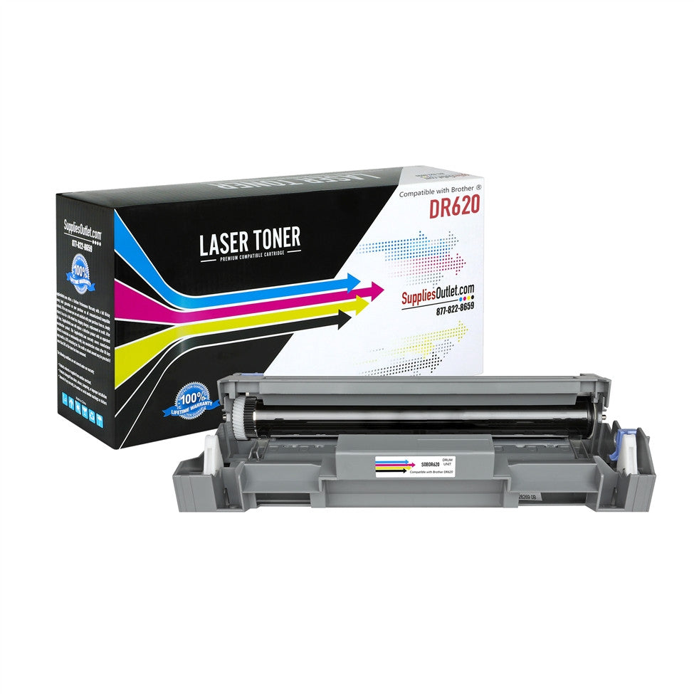 Compatible Brother DR620 (Black) Drum Unit - 25,000 Page Yield
