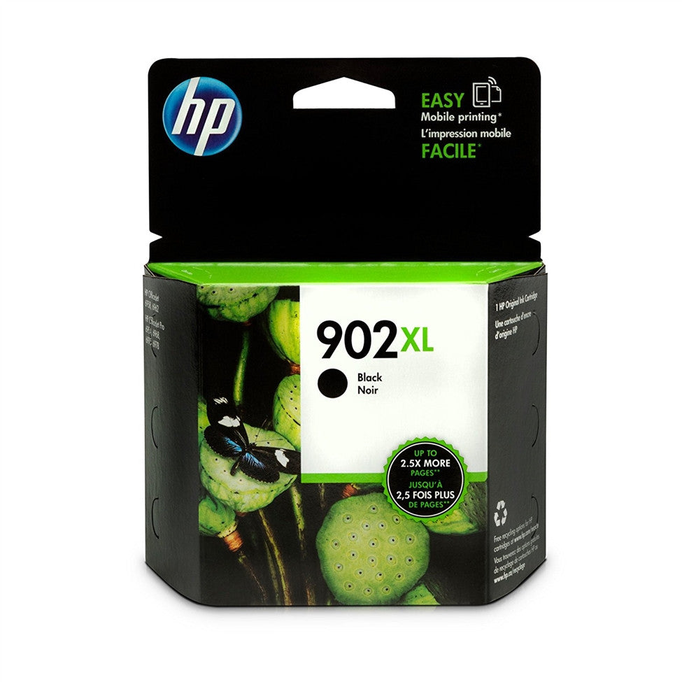 HP 902XL (All Colors) High Yield Ink Cartridge - Black 825 - Color 825 Page Yield