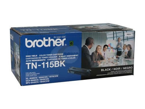 Brother TN115 (All Colors) Toner Cartridge - Black 5,000 - Color 4,000 Page Yield