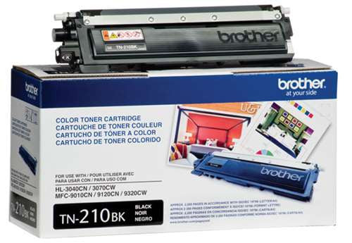 Brother TN210 (All Colors) Toner Cartridge - Black 1,400 - Color 2,200 Page Yield