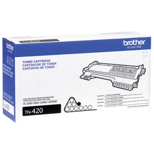 Brother TN420 (Black) Toner Cartridge - 1,200 Page Yield