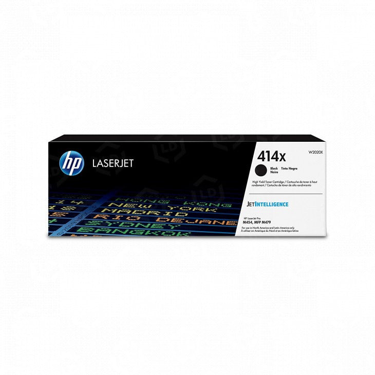 HP 414X (W2020X) All Colors Toner Cartridge - Black 7,500 - Color 6,000 Page Yield