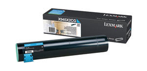 Lexmark X945X2CG OEM Cyan Toner Cartridge