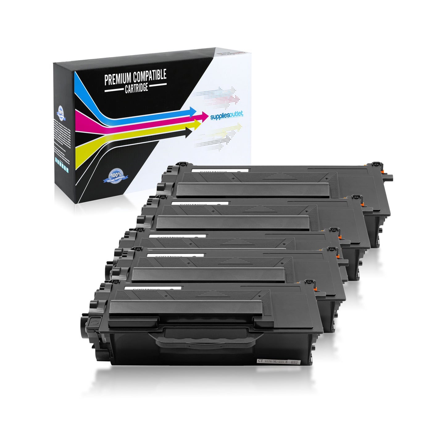 Compatible Brother TN880 Black Toner Cartridge Jumbo - 12,000 Page Yield