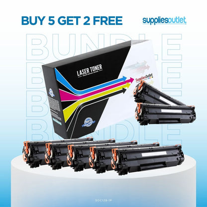 Compatible Canon 128 (Black) Toner Cartridge - 2,100 Page Yield Bundle
