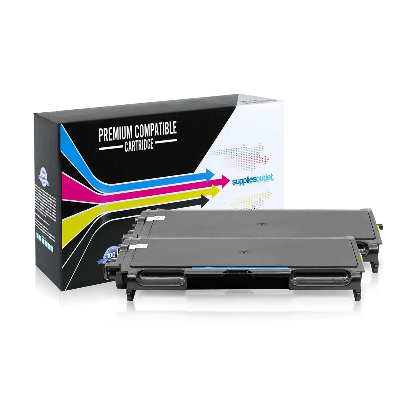 Compatible Brother TN360 Black Toner Cartridge - 2,600 Page Yield