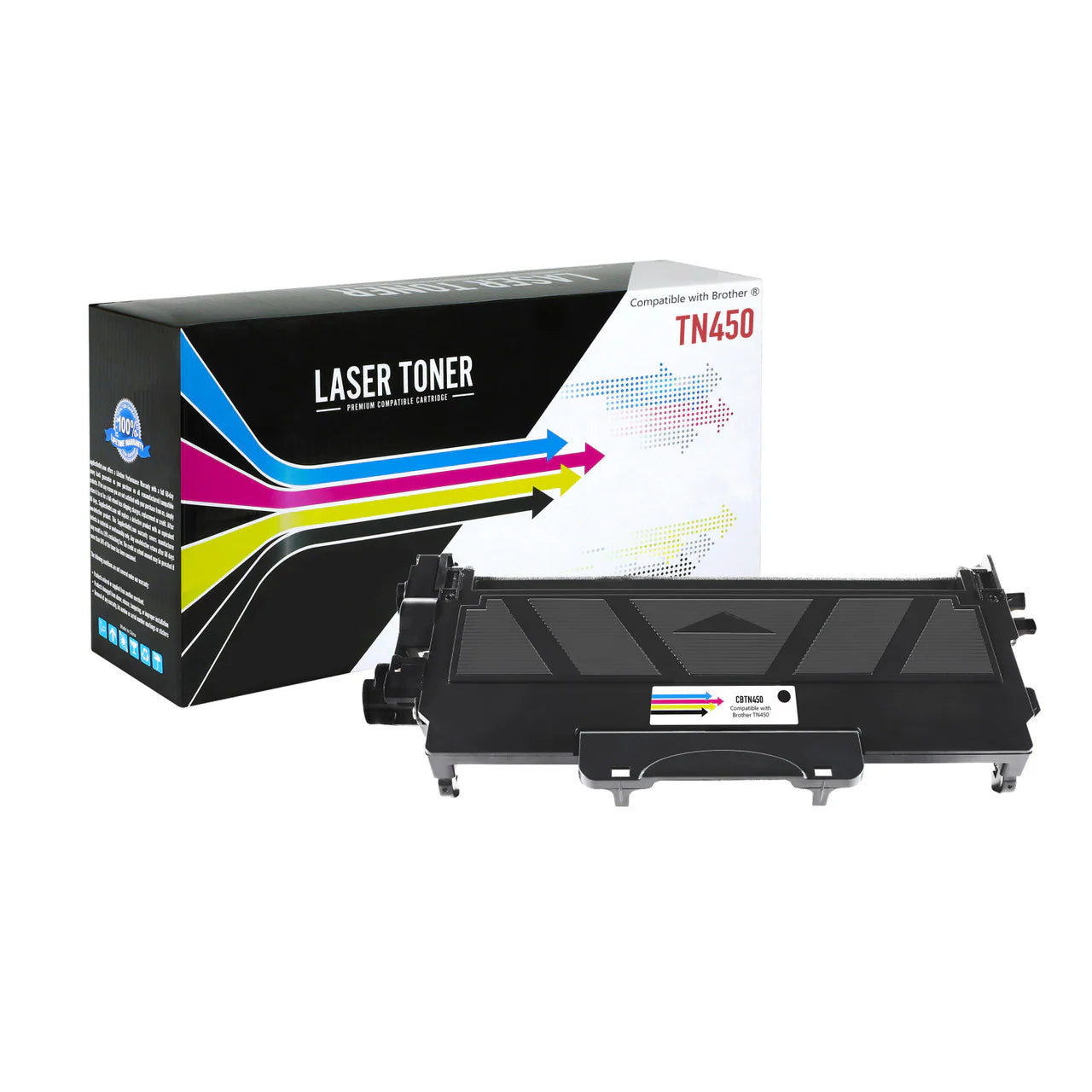 Brother TN450 High Yield Black Compatible Toner Cartridge