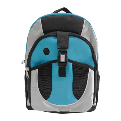 Junior High Style Backpack, 18 x 13 x 6 Inches, Berry, Grades 6 to 12