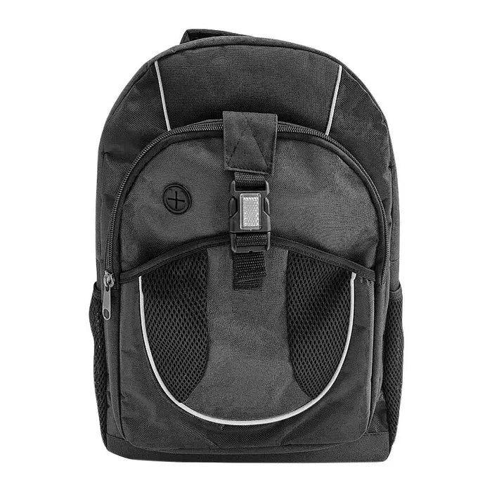 Junior High Style Backpack, 18 x 13 x 6 Inches, Berry, Grades 6 to 12
