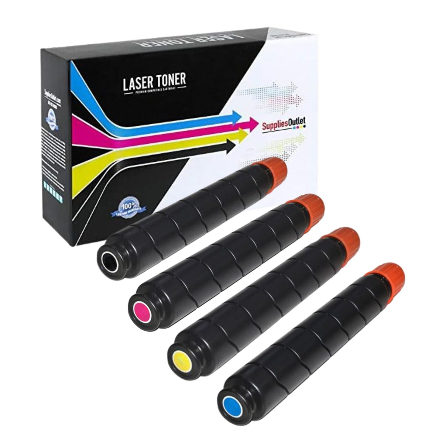 Compatible Canon GPR-31 All Colors Toner Cartridge -  Black 36,000 - Color 27,000 Page Yield