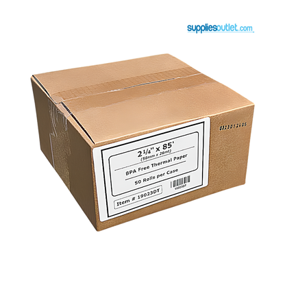 2 1/4" x 50' Thermal Paper Rolls (50 Rolls)
