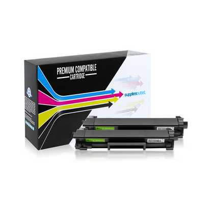 Compatible Brother TN-760 Black High Yield Toner Cartridge - 3000 Page Yield