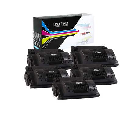 Compatible HP CF281A Black Toner Cartridge - 10,500 Page Yield