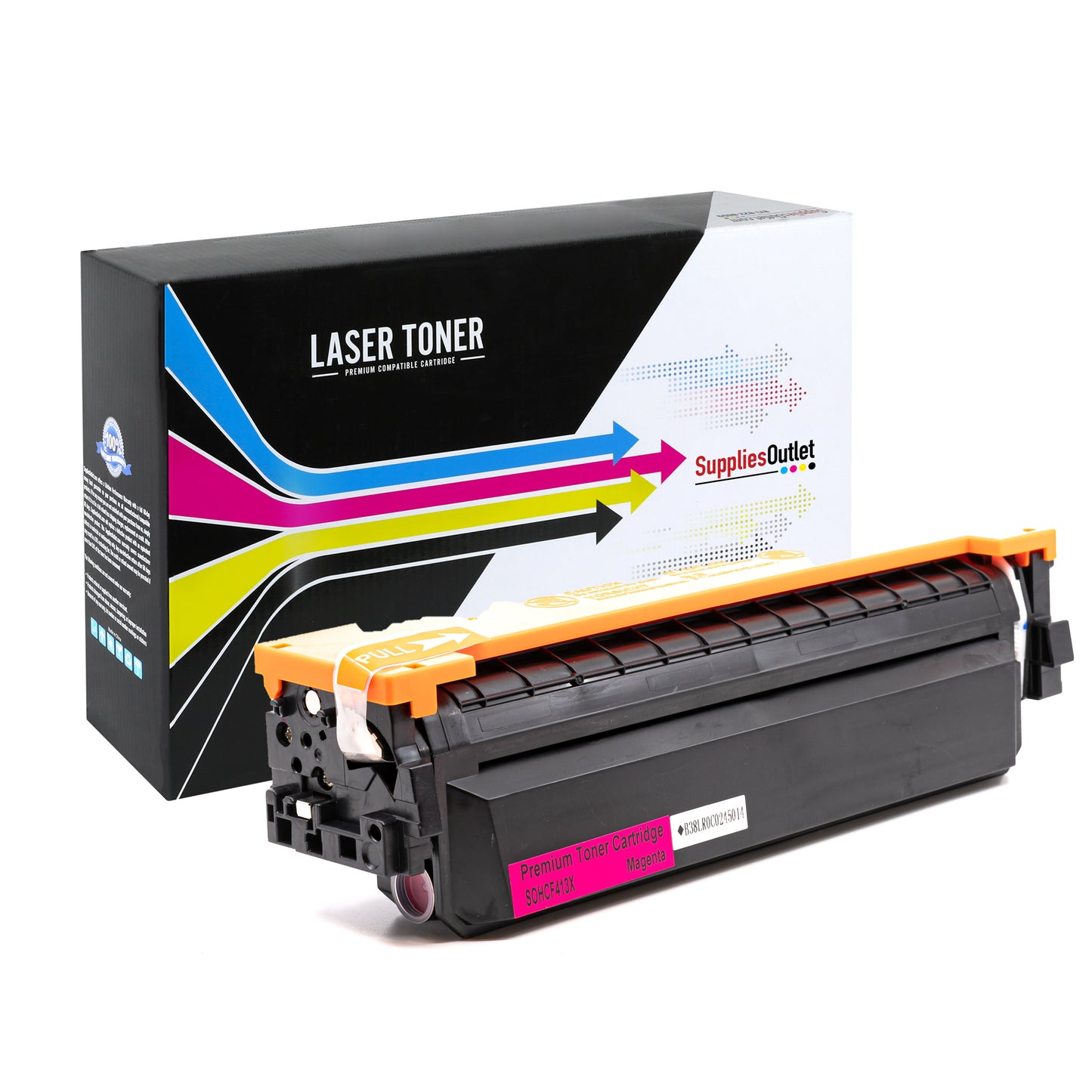 Compatible HP 410X All Colors High Yield Toner Cartridge - Page Yield Black 6,500 - Color 5,000