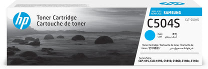 Samsung CLT-504 (All Colors) Toner Cartridge, SU162A - Black 2,500 - Color 1,800 Page Yield