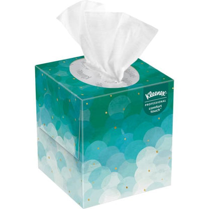 Kleenex Professional Facial Tissue, Pop-Up Box, 2-Ply, White, 90 Sheets/Box, 36 Boxes/Carton