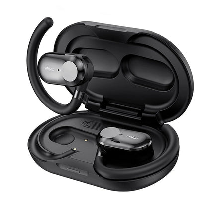 MEIZU Mblue H06 OWS Headset Wireless bluetooth Earphone HiFi Sound ENC Call Noise Reduction DNS Sound Transmission 25H Standby Time Earhooks Sports Headphones - Beige