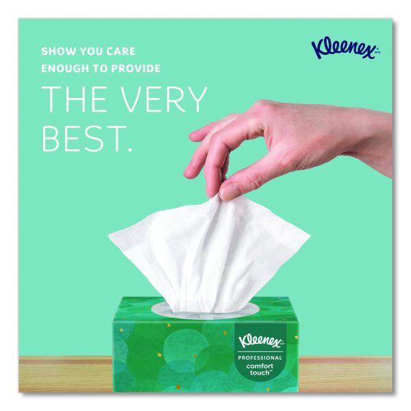 Kleenex Professional Facial Tissue, Pop-Up Box, 2-Ply, White, 90 Sheets/Box, 36 Boxes/Carton