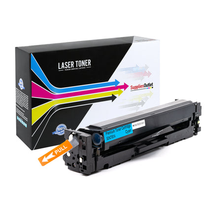 Compatible HP 202A All Colors Toner Cartridge - Black  1,400 - Color 1,300 Page Yield