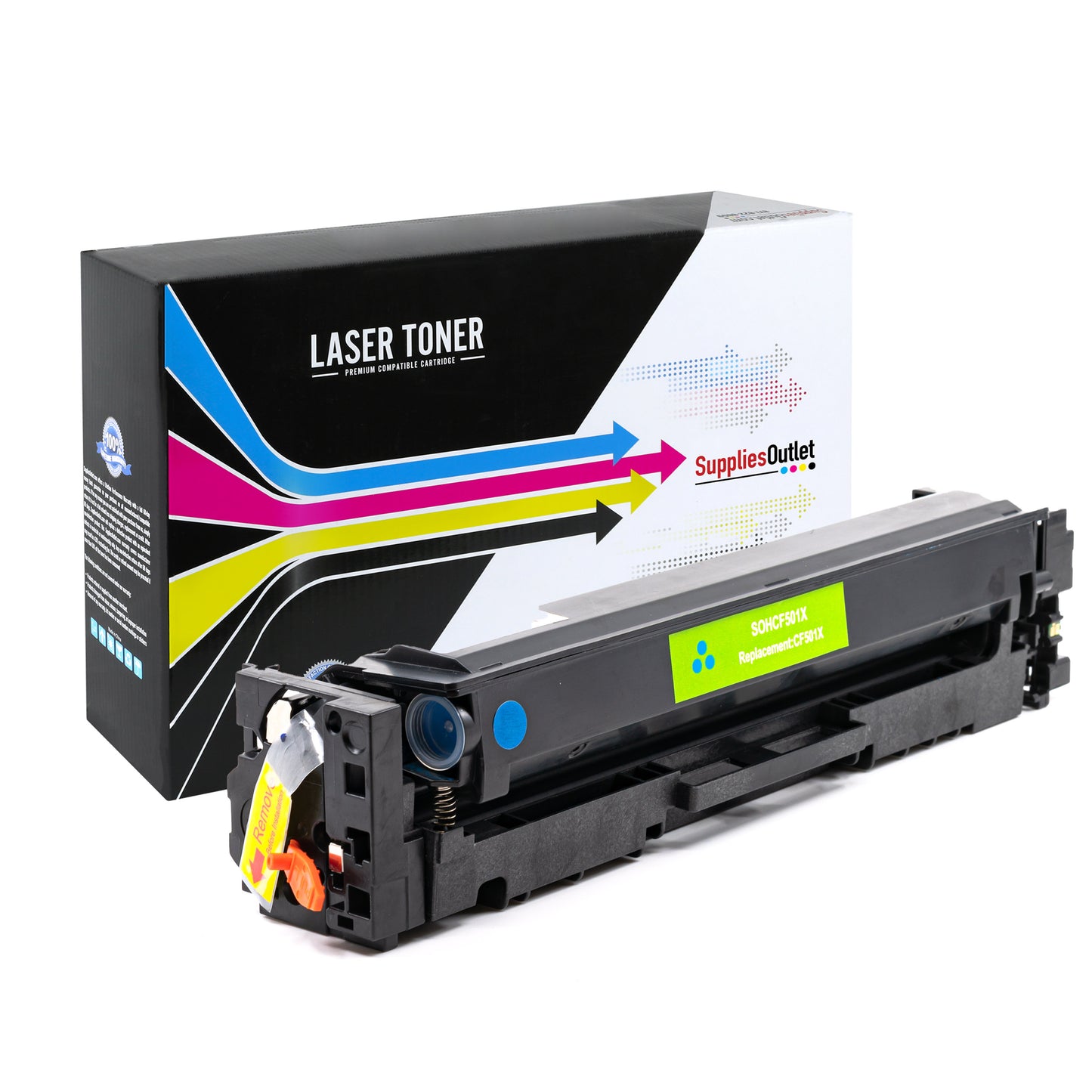 Compatible HP 202X All Colors  High Yield Toner Cartridge - Black  3,200 - Color 2,500 Page Yield