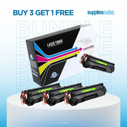 Canon 137 Black High Yield Toner - Compatible Bundle